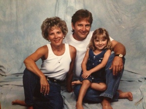 The fam circa 1998. This is almost Awkward Family Photo's status